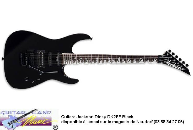 Guitare Jackson Dinky DK2FF Black